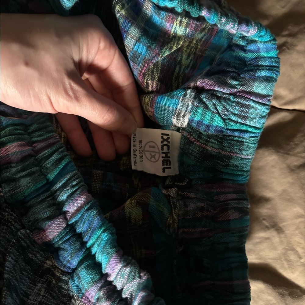 Multicolor patchwork baggie shorts - Picture 3 of 5